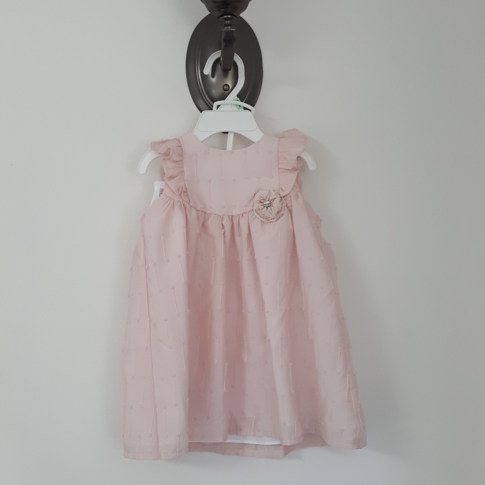 Girls pink dress